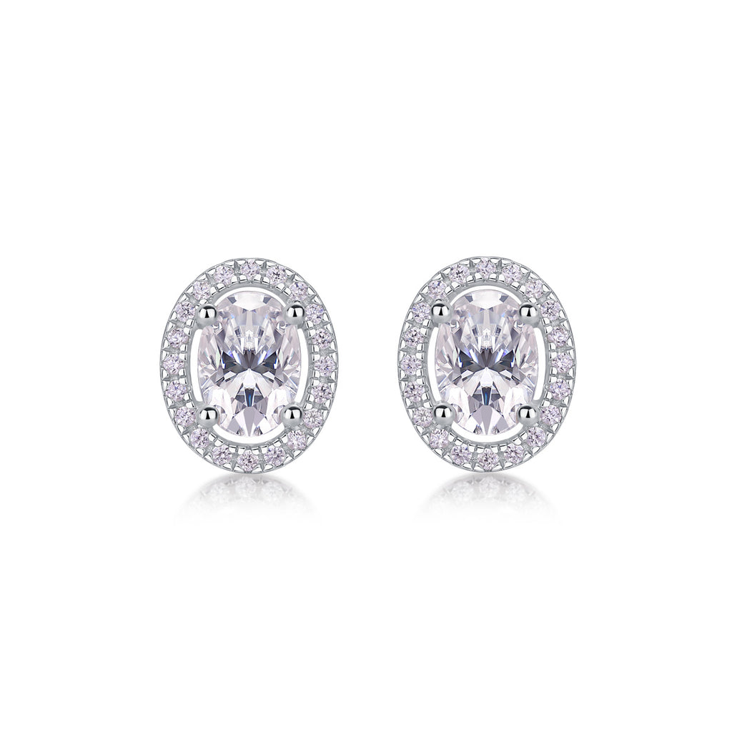 Phantom Night - Moissanite S925 Sterling Silver And Platinum-plated, woman’s earrings