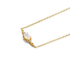 9k Gold filled Openwork Pattern Opal woman’s necklace