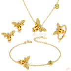 Bumble bee women’s jewellery set