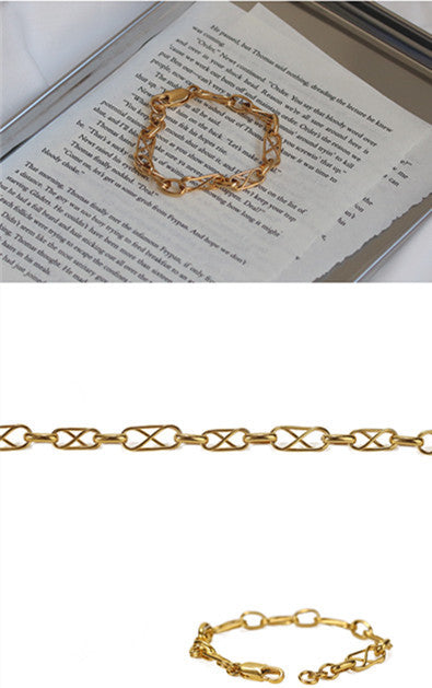 Women's 9ct coated bracelet