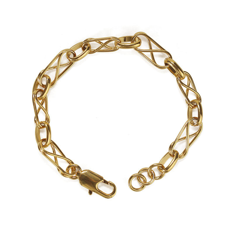 Women's 9ct coated bracelet