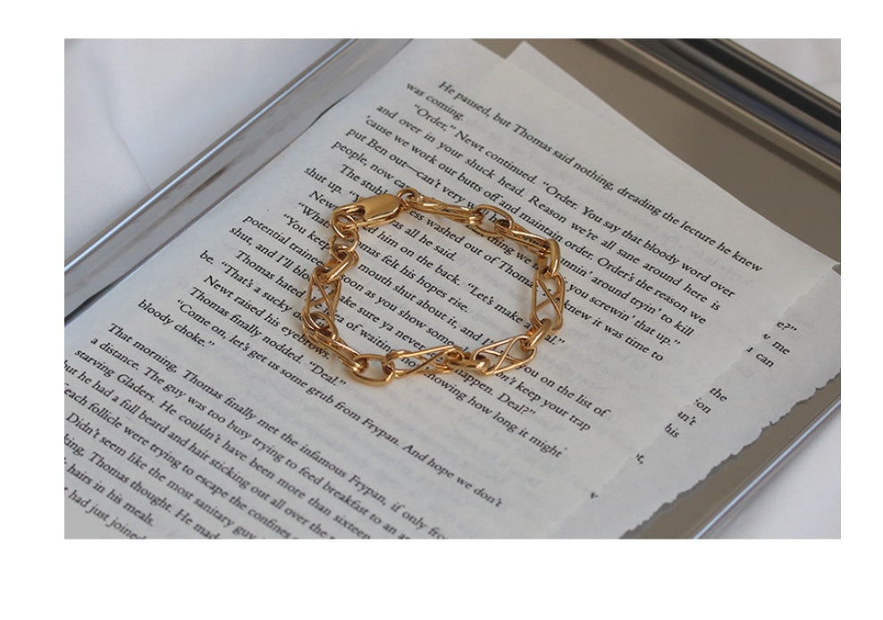 Women's 9ct coated bracelet