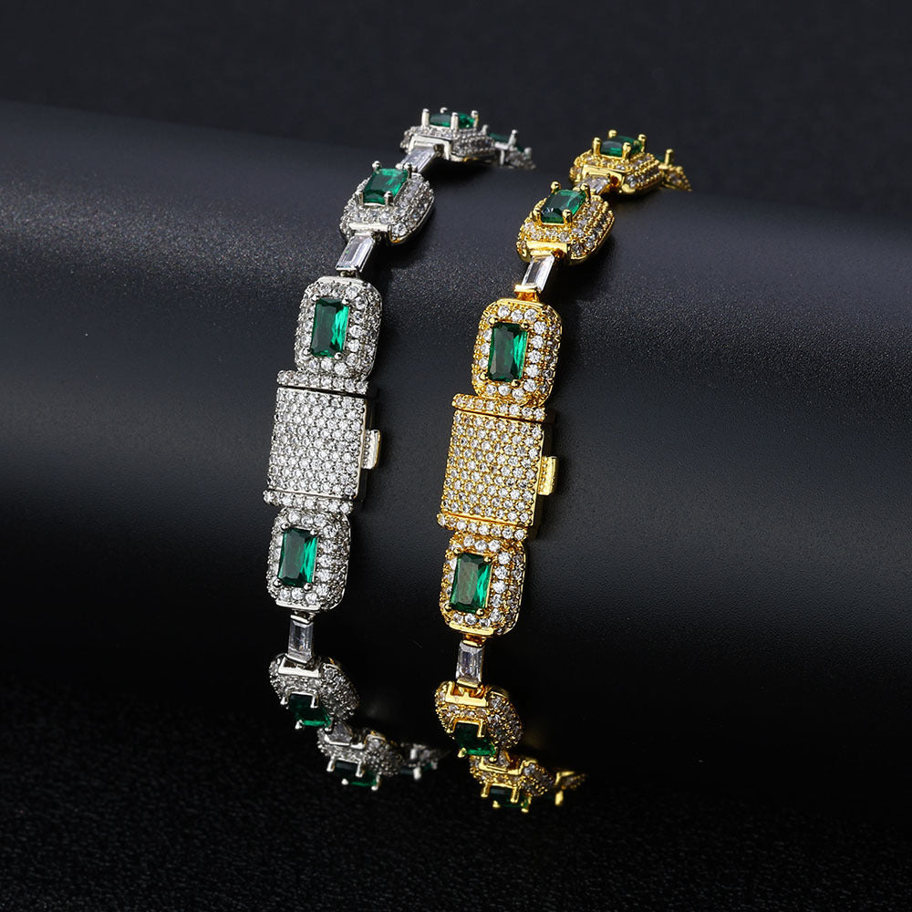 Emerald Link™ Bracelet/necklace  – available in Gold or Silver