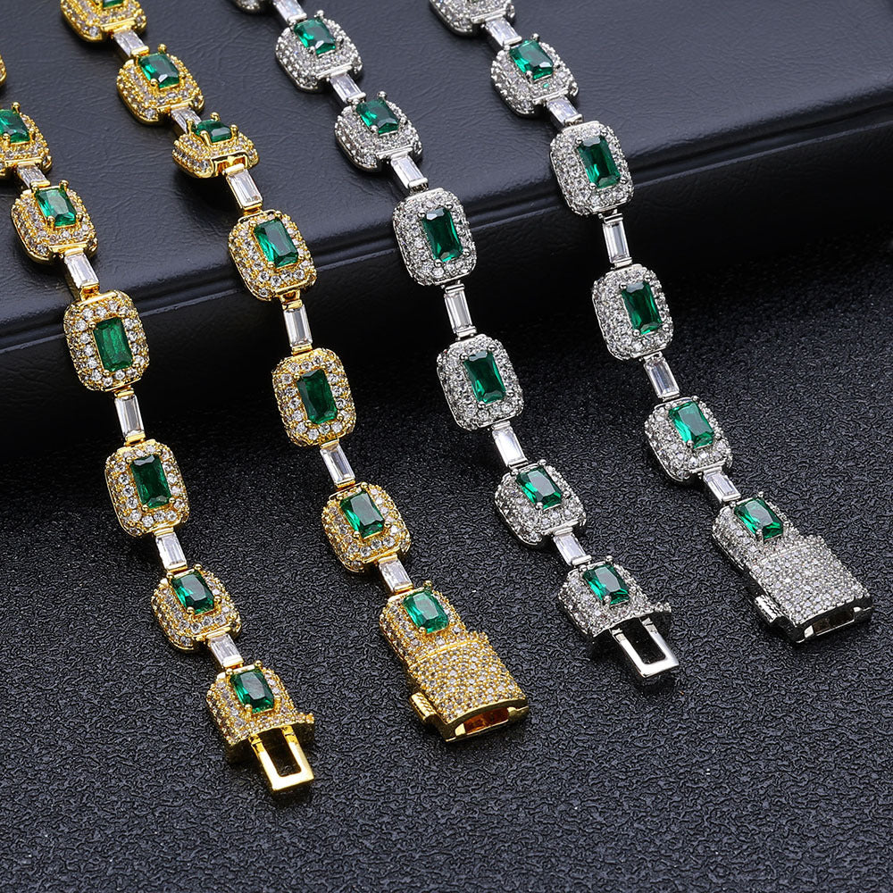 Emerald Link™ Bracelet/necklace  – available in Gold or Silver