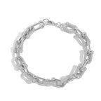 U-shaped Horseshoe unisex Chain Bracelet