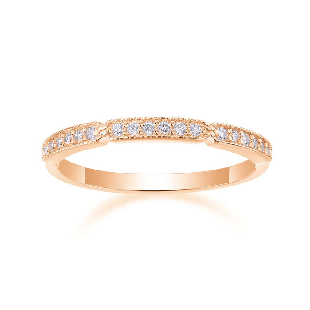 Youth - With Moissanite S925 Sterling Silver And Platinum-plated Diamond