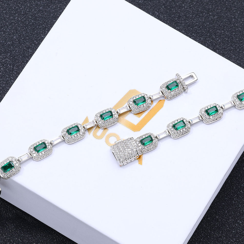 Emerald Link™ Bracelet/necklace  – available in Gold or Silver