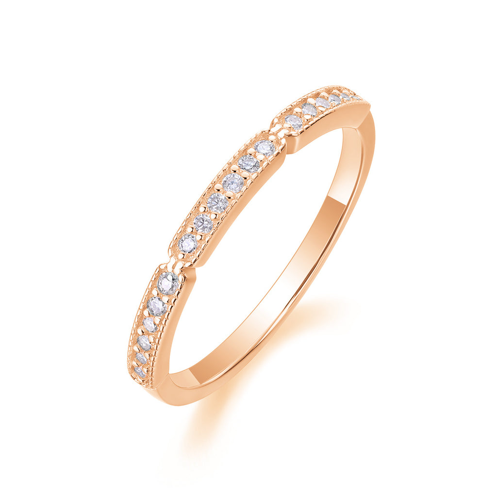 Youth - With Moissanite S925 Sterling Silver And Platinum-plated Diamond