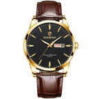 Binbond Double Calendar Waterproof Quartz Watch Men