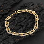 U-shaped Horseshoe unisex Chain Bracelet