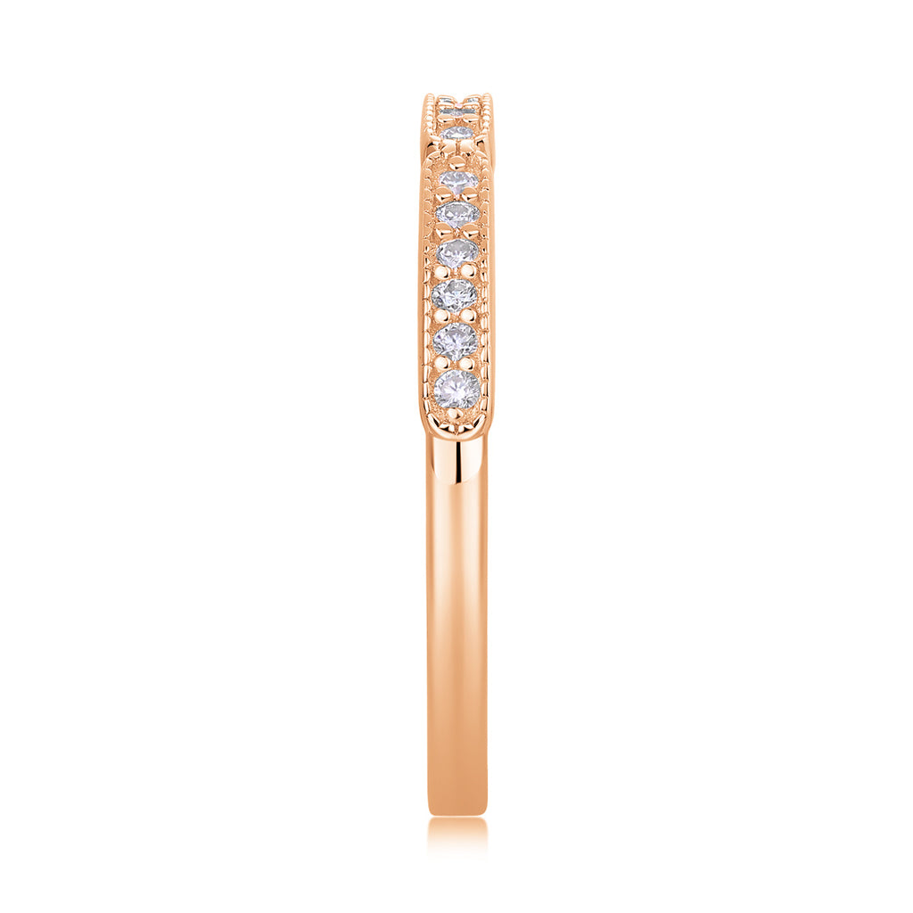 Youth - With Moissanite S925 Sterling Silver And Platinum-plated Diamond