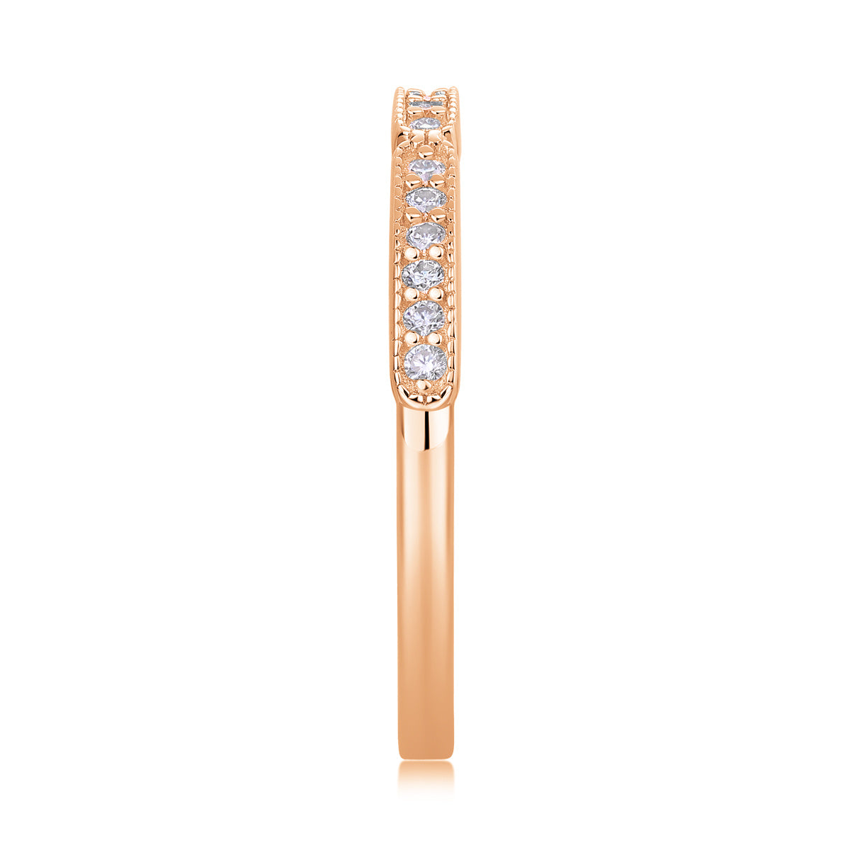 Youth - With Moissanite S925 Sterling Silver And Platinum-plated Diamond